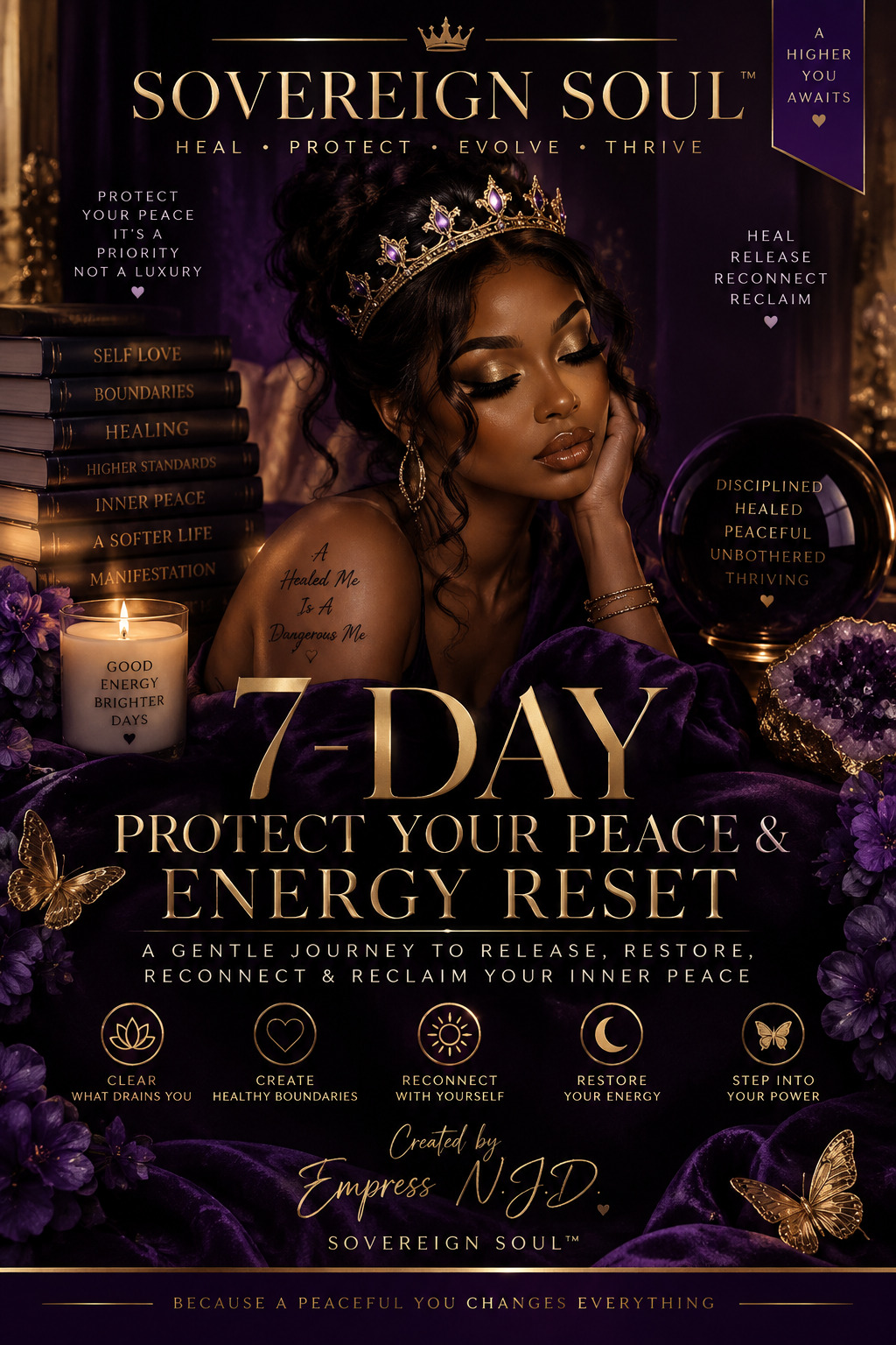 Protect Your Peace and Energy Reset– 7-Day Guide (Free PDF)
